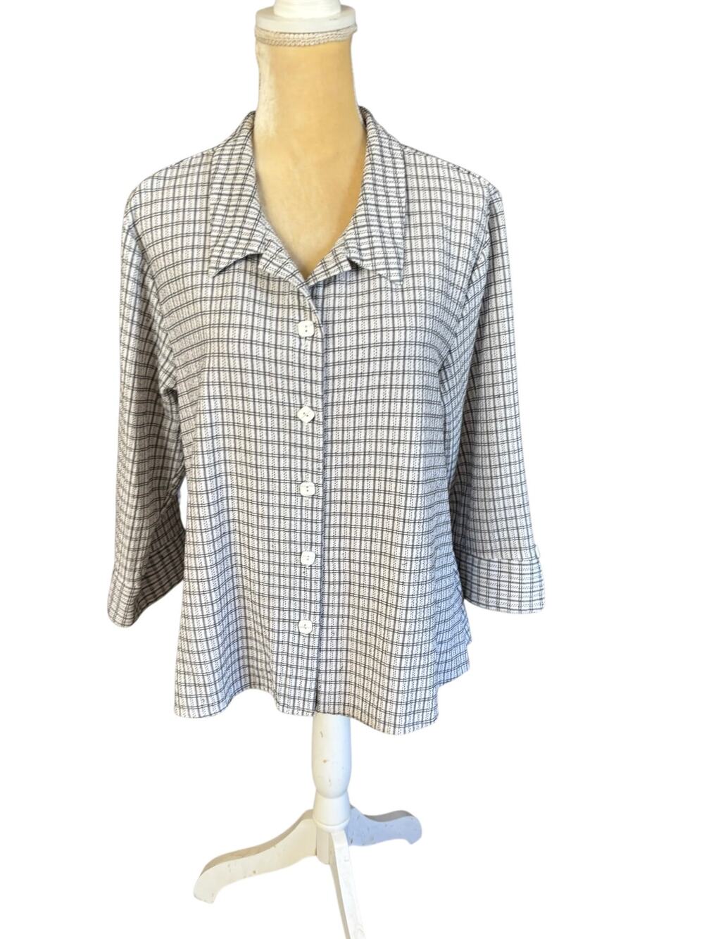 Habitat Clothes to Live in Tunic Top Size Large Hi low